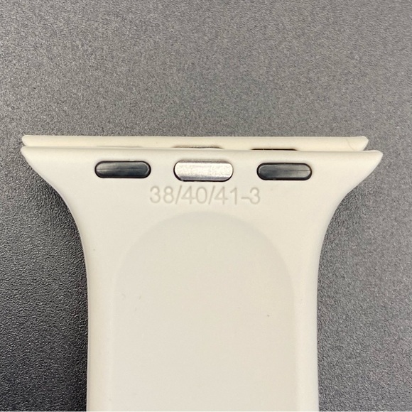 Cream Apple Watch Band - Picture 2 of 2